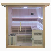 Revive 3-Person Traditional Sauna & Inflatable Barrel Plunge