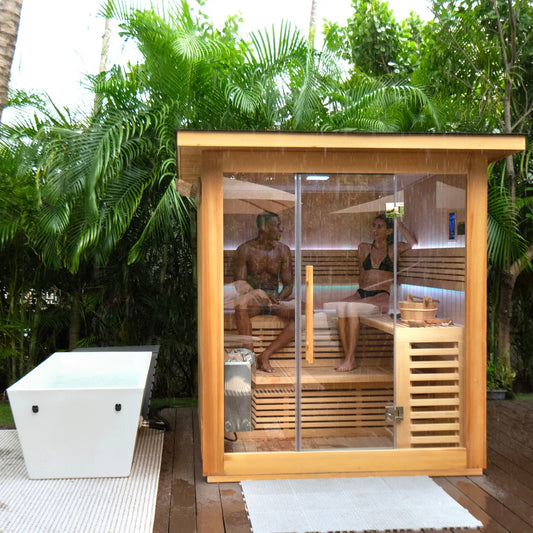 Revive 6 Person Traditional Sauna & Acrylic Plunge