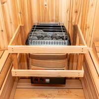Designer B 6KW Sauna Heater with Rocks