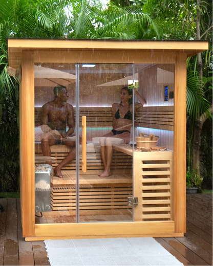 Revive 6 Person Traditional Sauna & Inflatable Plunge