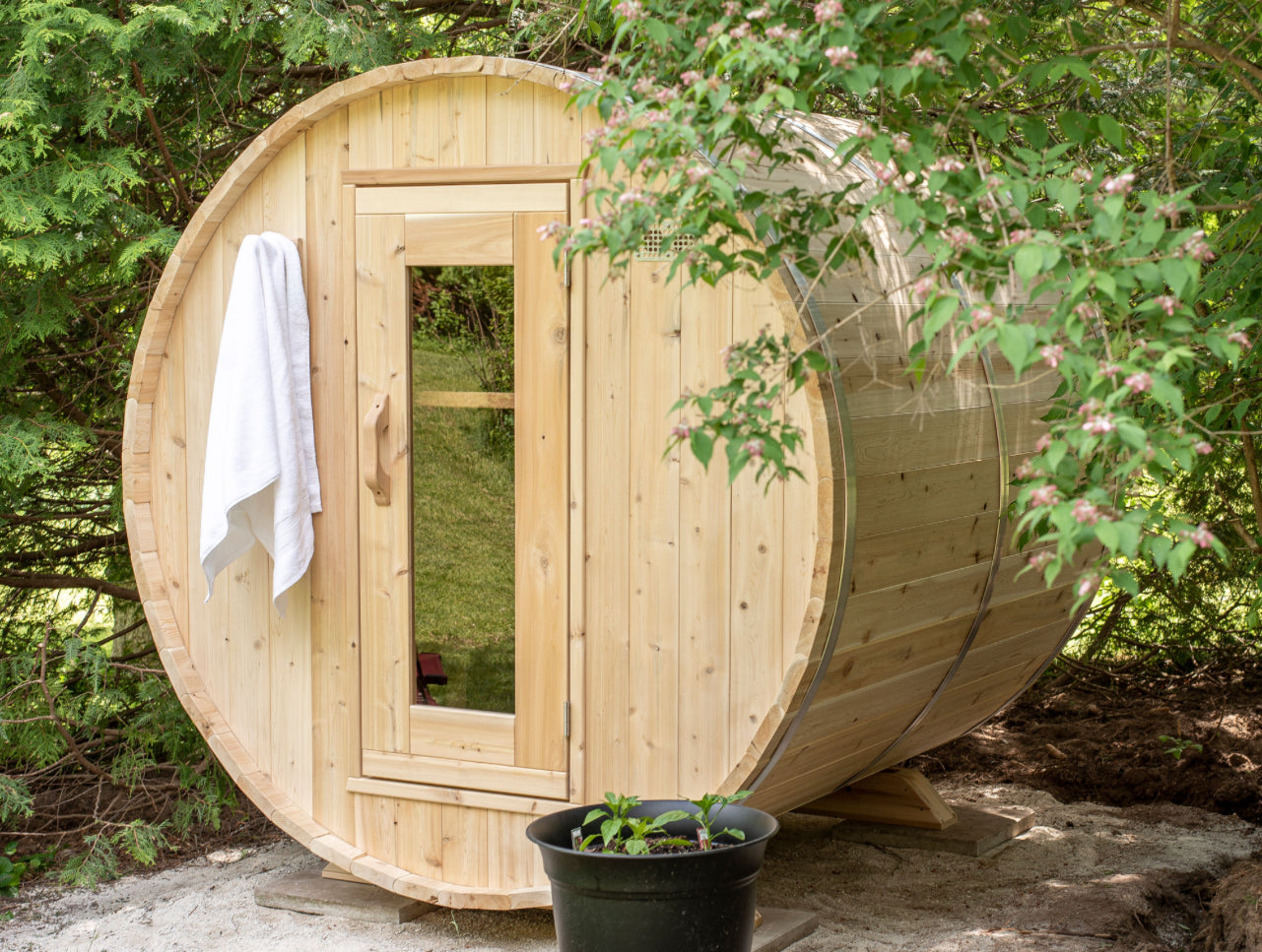 Leisurecraft CT Harmony Barrel Sauna