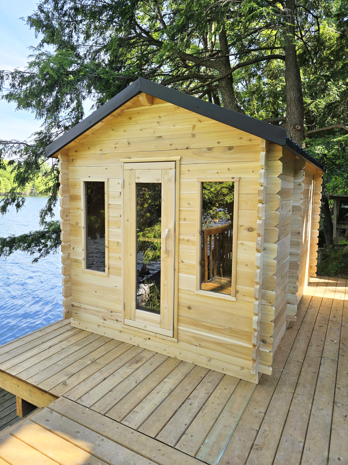Leisurecraft CT Georgian Cabin Sauna