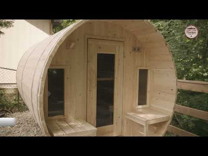 Leisurecraft CT Tranquility Barrel Sauna