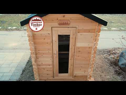 Leisurecraft CT Granby Cabin Sauna