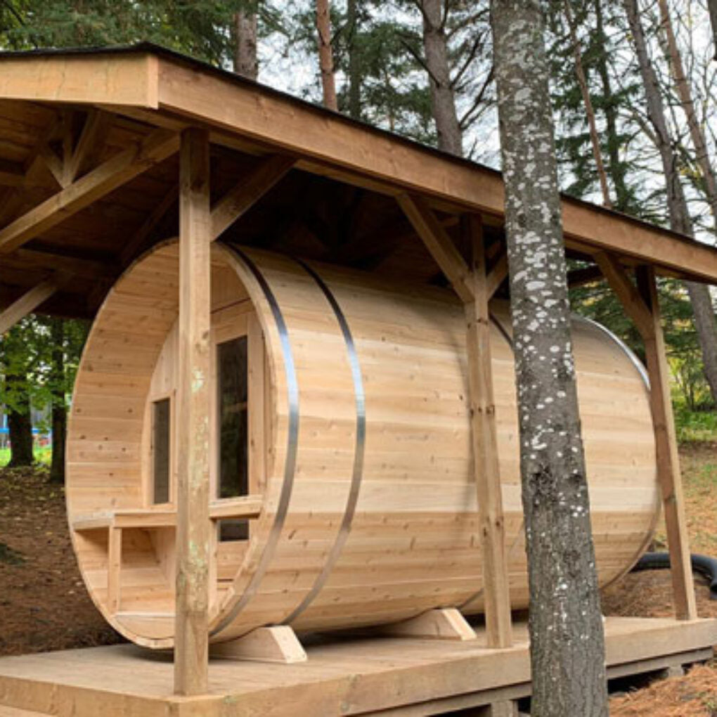 Leisurecraft CT Tranquility Barrel Sauna